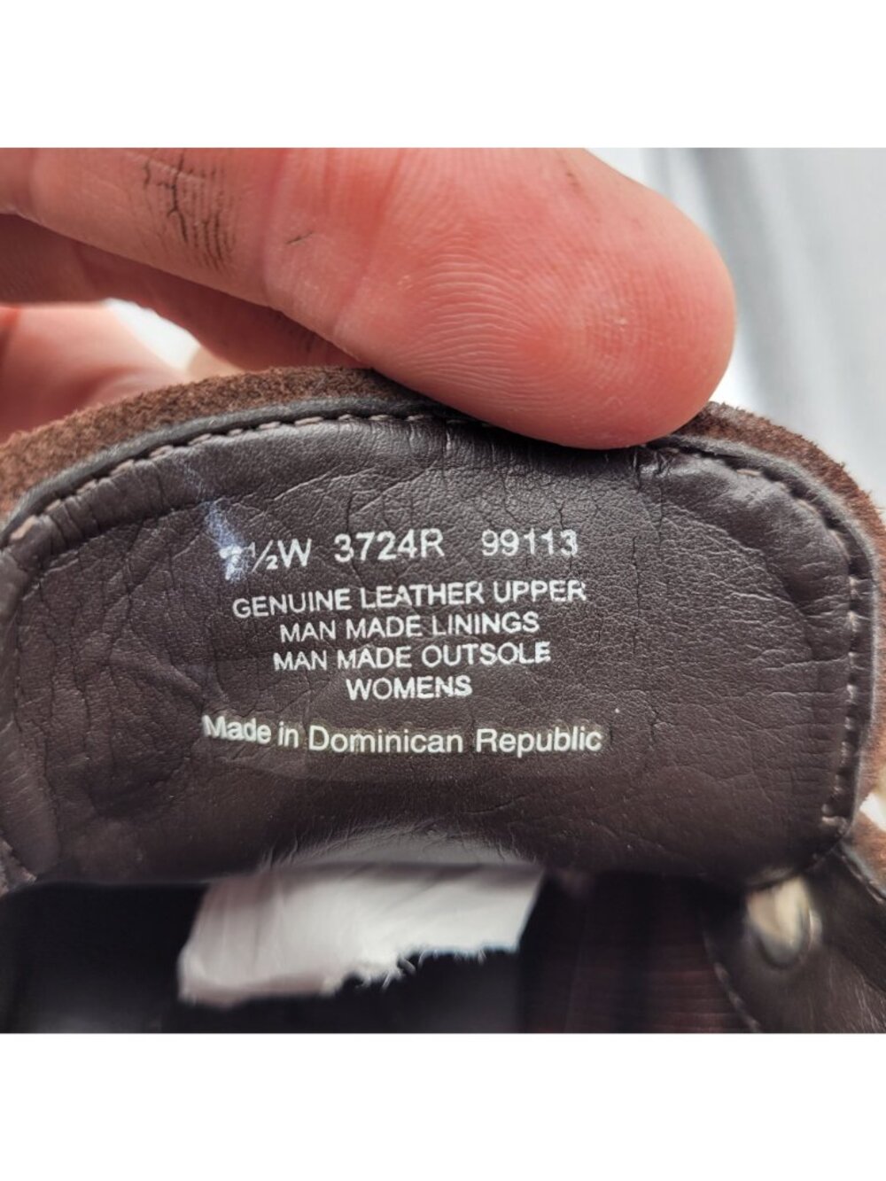 Timberland Womens Size 7.5 Sneakers Earthkeepers High Top Genuine Brown Leather - Picture 9 of 14